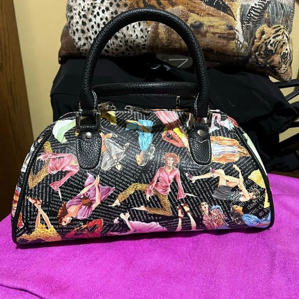 SYDNEY LOVE VINTAGE LADIES SATCHEL BAG LIKE NEW